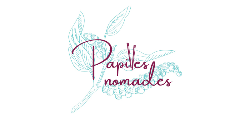 Logotype Papilles Nomades